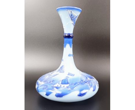 A Moorcroft Pottery limited edition vase No. 475, 23 cm high, boxed with certificate