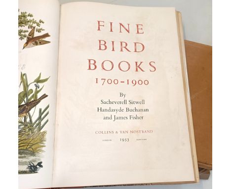 Toonneel der Steden Van de Vereenighde Nederlanden, reprint The Fine Bird Book and two portfolios of prints (4)Sold with all 