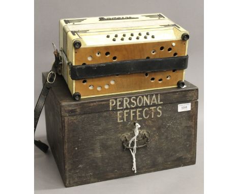 A vintage Halia Special accordion. 31 cm wide.