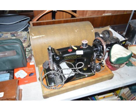 A Harris 9H Electric sewing machine - sold as collectors item