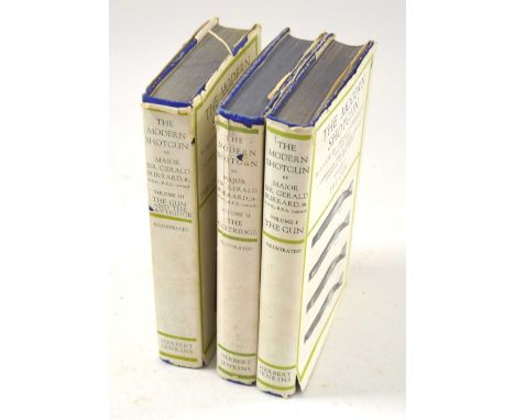 The Modern Shotgun: volumes 1-3 by Major Sir Gerald Burrard BT , comprehensive works of sporting guns, ammunition in three vo