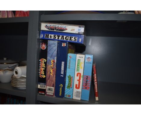 A selection of vintage Atari ST computer games including Ninja Rabbits Turtles and Cyberball
