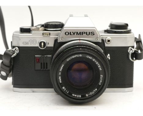 Olympus OM-10 35mm SLR Camera, with 50mm f/1.8 lens