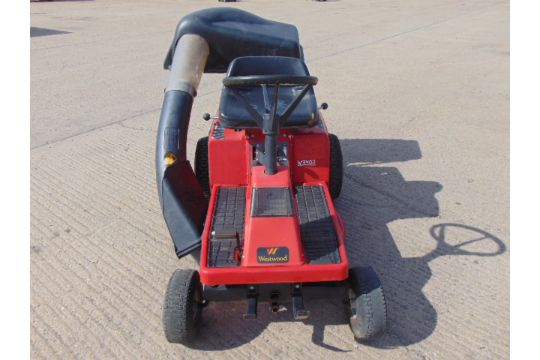 You Are Bidding On A Westwood Ride On Mower Westwood Ride On Mower Rear Grass Collector 28 C