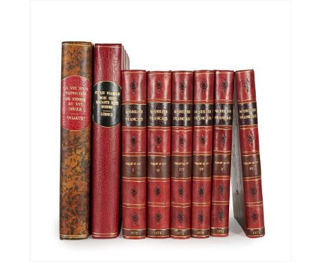 Collection of art reference books and bindings Comprising Gruel, Léon&nbsp;and L. Libonis, including Manuel historique et bib