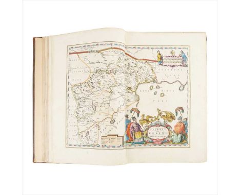 China - Blaeu, Jan Theatrum Orbis Terrarum sive Novus Atlas. Pars Sexta [China and Japan] Amsterdam, [1655]. Large folio (500