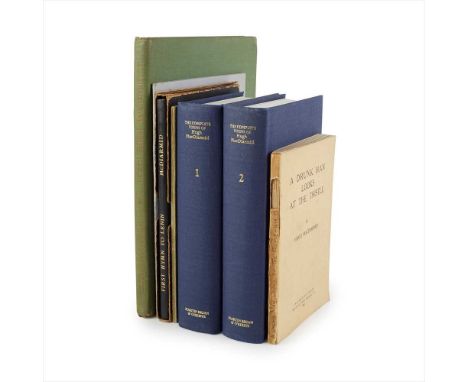 Grieve, Christopher Murray - "Hugh MacDiarmid" 8 volumes, (3 signed or inscribed) including First Hymn to Lenin and other Poe