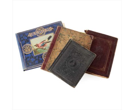 A Collection of 13 Scrapbooks and Commonplace Books mainly 19th  Century comprising wood, copper and steel engravings and lit