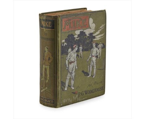 Wodehouse, P.G. Mike London: A. &amp; C. Black, 1909. First edition, 8vo, 12 plates, original pictorial cloth, 4 plates and 4