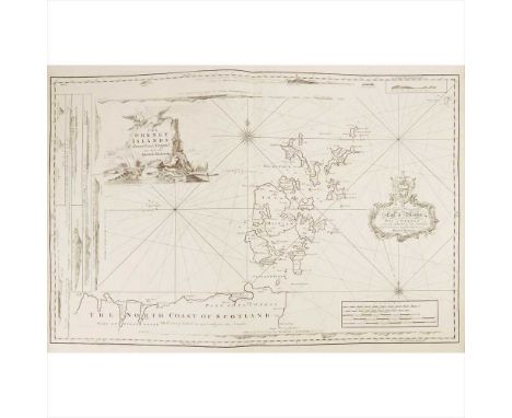 Mackenzie, Murdoch Orcades; or a Geographic and Hydrographic Survey of the Orkneys London: printed for the Author, 1750. Foli