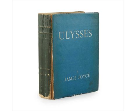 Joyce, James. Ulysses Paris: Published for the Egoist Press, London, by John Rodker, (October) 1922. First edition, 2nd Print