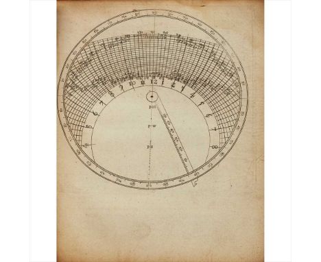 Oughtred, William [The Circles of Proportion] [London: Elias Allen, 1632], First edition, A1 (blank), A3- 4, B1-X4, 3 engrave