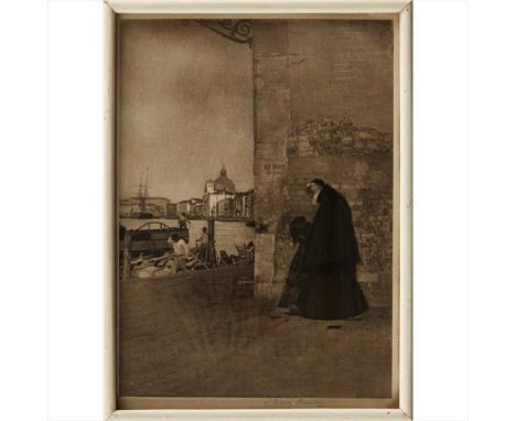 Annan, James Craig A Franciscan, Venice photogravure, 20.5 x 14.5cm, signed J. Craig Annan in pencil to lower margin, framed 