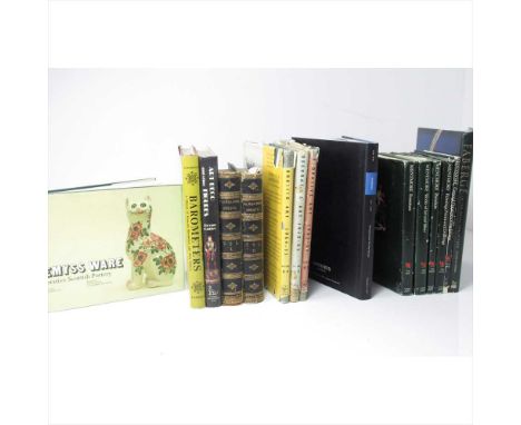 Art &amp; Antiques Reference A quantity of books and catalogues, including Davis, Peter and Robert Rankine Wemyss Ware, a dec