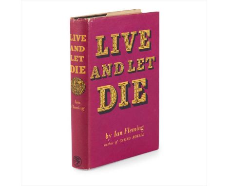 Fleming, Ian Live and Let Die London: Jonathan Cape, 1954. First edition, Gilbert's second issue dust-jacket with artist's cr