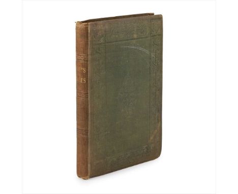 Poe, Edgar Allan Tales London: Wiley &amp; Putnam, 1846. First English edition, 8vo, [iv], 228; half-title, original green bl