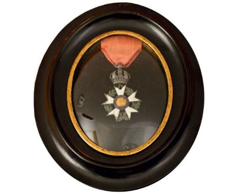 ORDER OF THE LEGION OF HONOR Knight's Cross, 1st Empire (1802-1815), 3rd Type, 3rd Class, instituted in 1802. Breast Badge, 5