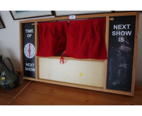 A puppet theatre stand 