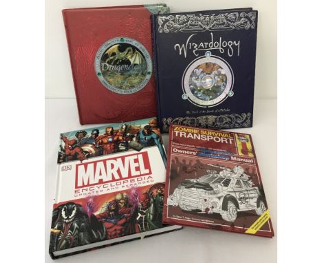 Together with Haynes Zombie Survival Transport manual and a Marvel encyclopaedia. 