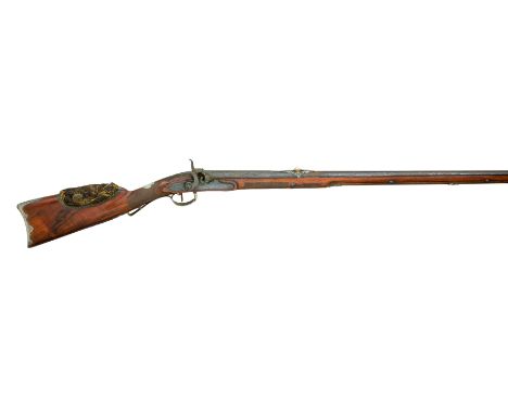 ǂA FINE 18 BORE FRENCH SILVER-MOUNTED PERCUSSION FUSIL DE CHASSE ROYALE BY PREVOST FILS, ARQUEBUSIER DU ROI, VERSAILLES, DATE