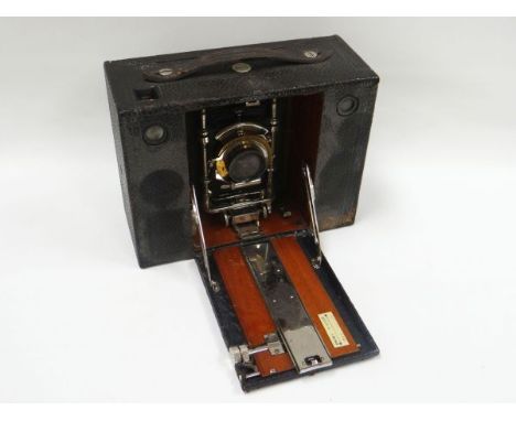 A KODAK NO.4 CARTRIDGE CAMERA  with concertina lens 