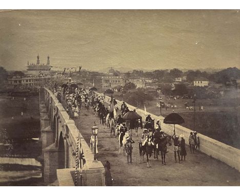 Raja Deen Dayal (1844 - 1905)Photograph8 x 10.5 inchesBorn in 1844 in Sardhana, Lala Deen Dayal was educated at Thompson’s Ci