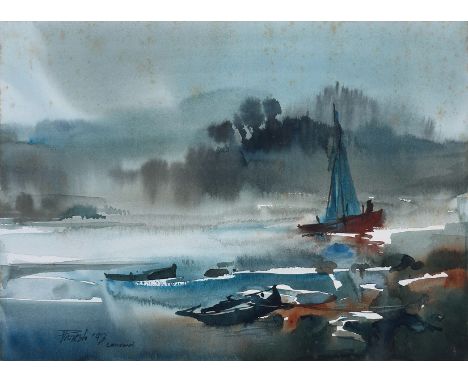 Paresh Maity (b. 1965)Watercolour on paper9 x 12 inchesSigned Lower RightYear - 1993Paresh Maity born in Tamluk West Bengal i