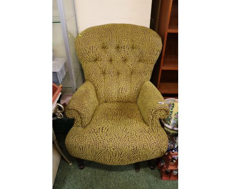 Upholstered button back Chair 