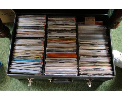 Large Case of assorted Singles to include Michael Jackson, U2 etc. 