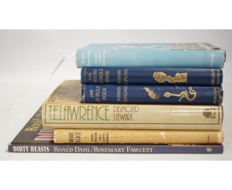 Â° Â° Bannister, Roger - First Four Minutes (inscribed by author on title). illus., d/wrapper. 2nd impression, 1955; Dahl, Ro