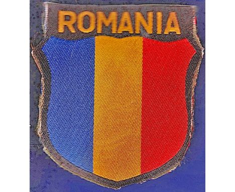 German Nazi era Romania volunteers sleeve patch. Scarce.