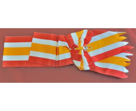International Sash Ribbon for an Order