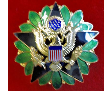 USA Army General's Breast Badge -  Awarded to only high ranking U.S. Army Officer's assigned to the Headquarters Department o