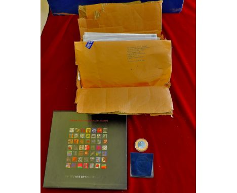 Great Britain  Collection of First Day Covers, Post Office Year Book etc (Carton).  Also a range of Westminster Mint Coins