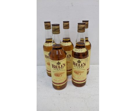 Five bottles of Bells Old Scotch Whisky, 5 x 70cl Location: CrateIf there is no condition report shown, please request 