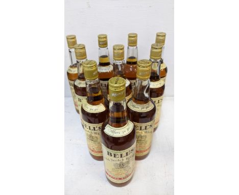 Ten bottles of Bells Old Scotch Whisky extra special Location: CRATE Grey Filing Cab 