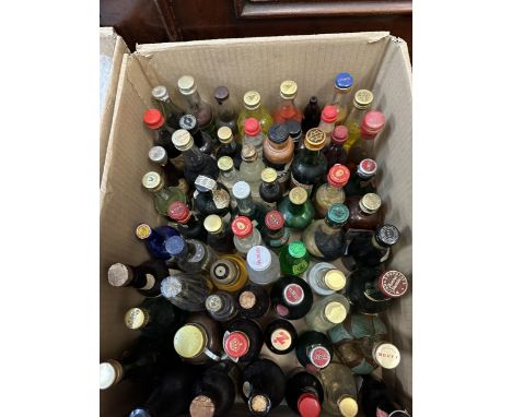 A collection of over 300 miniatures to include Gin, Scotch, Vodka, Cider, Bourbon, etc,  Location:If there is no condition re