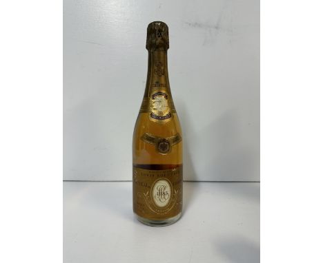 A single bottle of Louis Roederer Cristal Champagne,  Location: shelf 3If there is no condition report shown, please request 