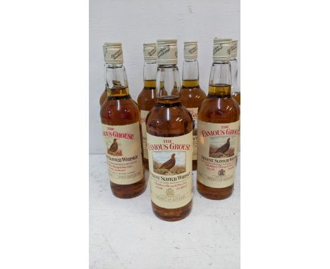 Seven bottles of The Famous Grouse Finest Scotch Whisky, 7 x 75cl Location: CRATE 
