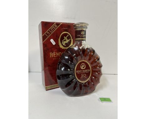 One bottle of Remy Martin X0 Special Champagne Cognac, 1.5 lt, Location: If there is no condition report shown, please reques
