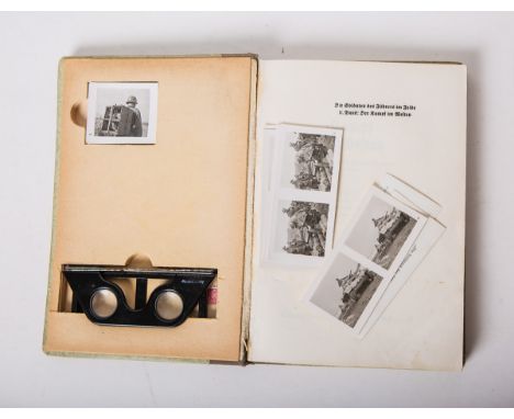 Wedel von, Hasso (Hrsg.), "Der Kampf im Westen", Raumbildalbum, 2. Band, Raumbild-VerlagOtto Schönstein K.-G., München 1940, 