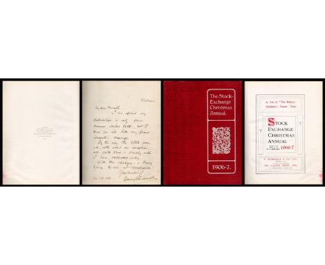 Compiled by W.A Morgan The Stock Exchange Christmas Annual 1906-7. Published by Wetheman and The Caxton Press Ltd. London. Pu