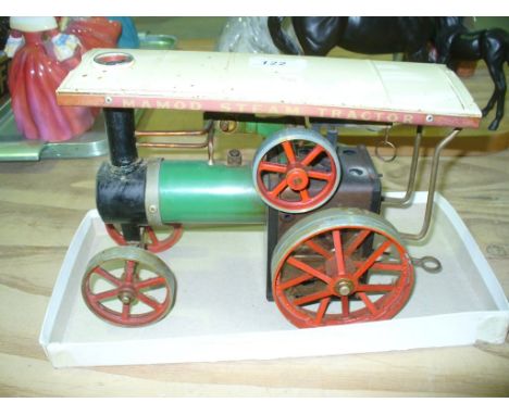 A Mammod model steam traction engine.