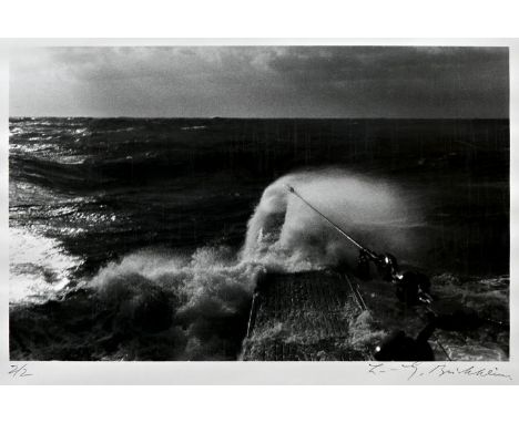   Buchheim, Lothar-Günther, 1918 Weimar - 2007 Starnberg  Fotografie "Bug eines VII C Bootes in schwerer See, Mittelatlantik,