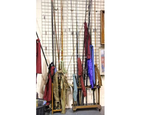 Three Daiwa match fishing rods, 18 ft, 15 ft and 12 ft. P&amp;P Group 3 (£25+VAT for the first lot and £5+VAT for subsequent 
