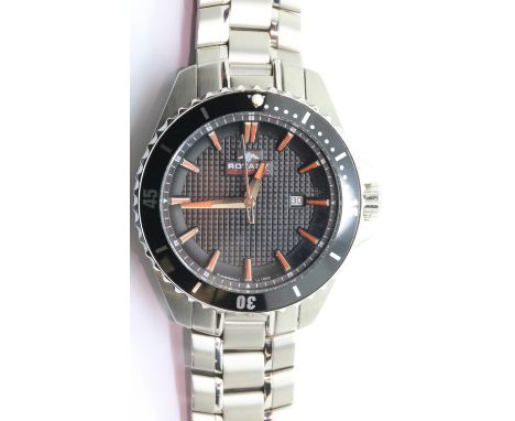 Gents new Rotary Aquaspeed wristwatch. P&amp;P Group 1 (£14+VAT for the first lot and £1+VAT for subsequent lots) 
