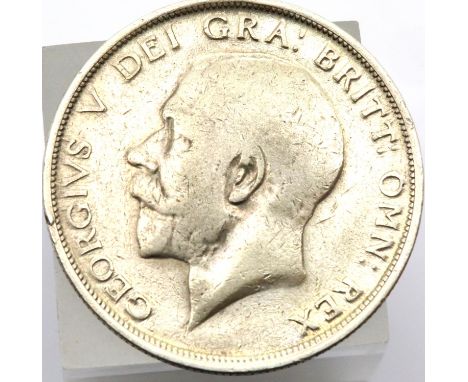 1915 - Silver Half Crown of King George V. P&amp;P Group 1 (£14+VAT for the first lot and £1+VAT for subsequent lots) 