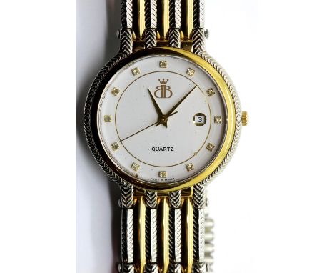 Solvil &amp; Titus boxed gents quartz wristwatch with papers. P&amp;P Group 1 (£14+VAT for the first lot and £1+VAT for subse