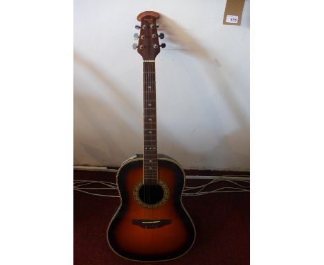 A Tanglewood Odyssey semi-acoustic guitar 