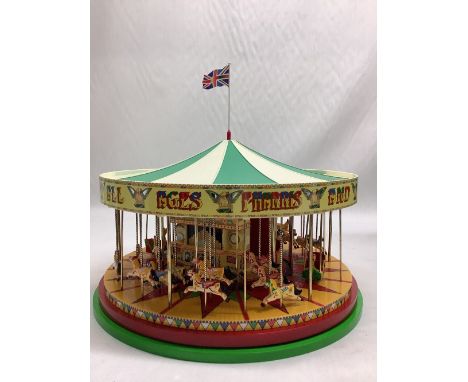 1:50 scale Corgi Fairground Attractions "South Down Gallopers" carousel No. CC20401. Limited edition 5133/6000, complete with